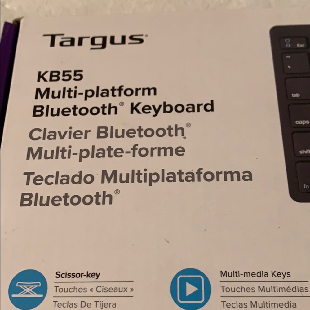 KB55 Multi-Platform Bluetooth® Keyboard - Picture 2 of 4